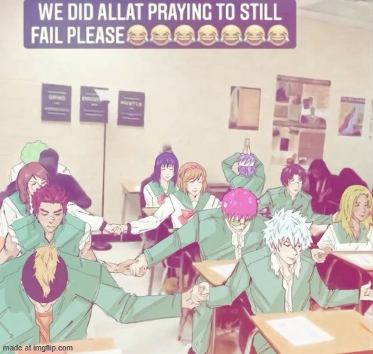 saiki k post after a while | made w/ Imgflip meme maker