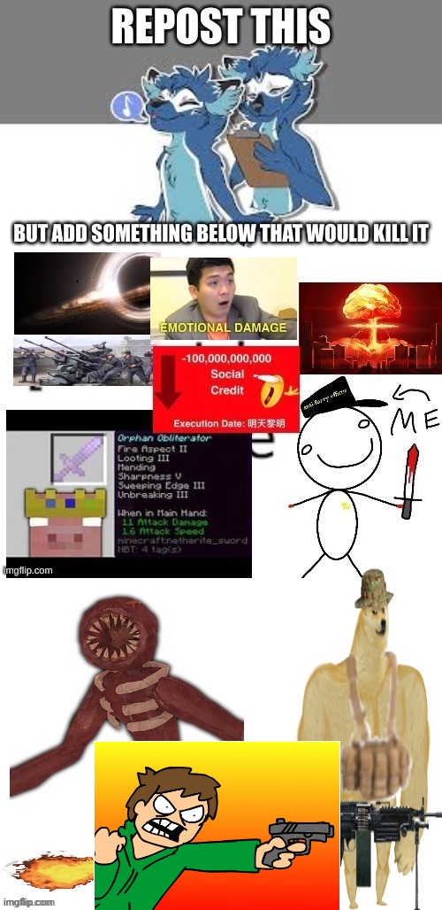 Haven't posted an anti-furry meme in a while | image tagged in eddsworld | made w/ Imgflip meme maker