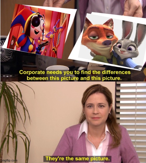 WildeHopps and FunnyBunny are the same ships! | image tagged in memes,they're the same picture | made w/ Imgflip meme maker