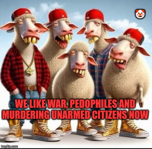 We like... | 🤡; WE LIKE WAR, PEDOPHILES AND MURDERING UNARMED CITIZENS NOW | image tagged in trump,gop,maga,nazis,fascists,murder | made w/ Imgflip meme maker