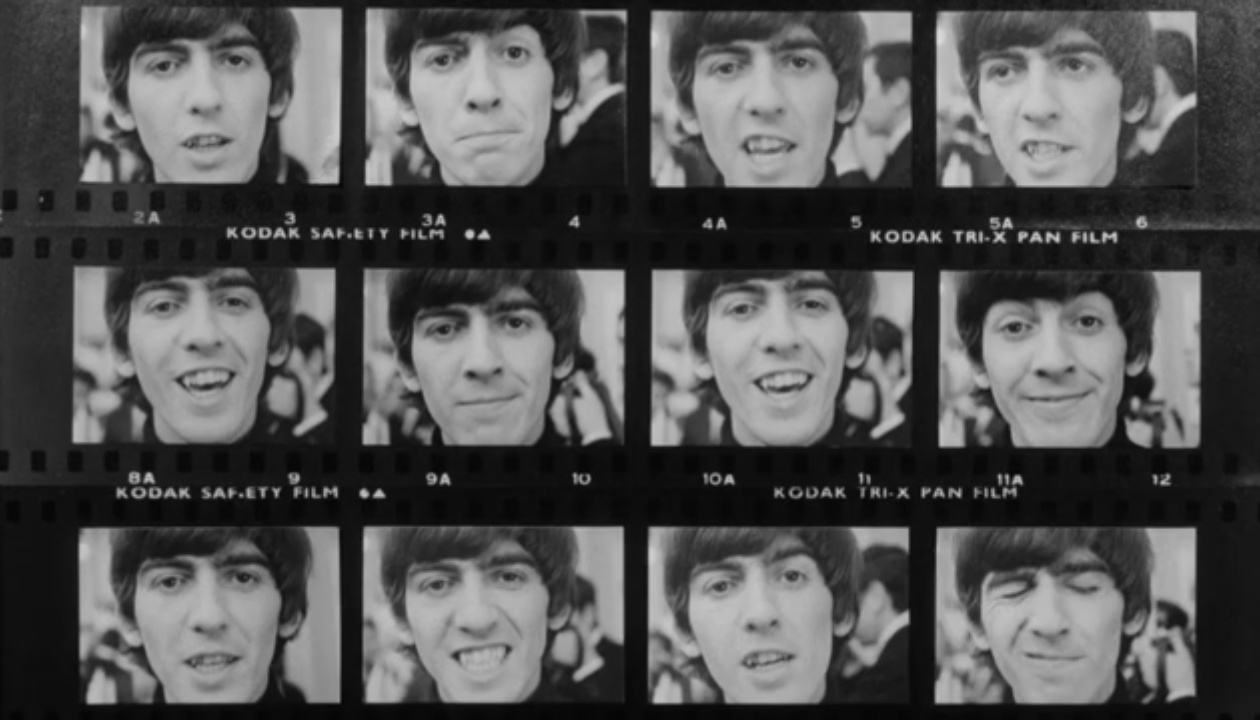 George Harrison making faces Blank Meme Template