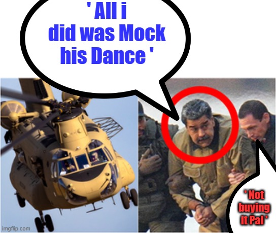 DEM KING gets arrested | ' All i did was Mock his Dance '; ' Not buying it Pal ' | made w/ Imgflip meme maker