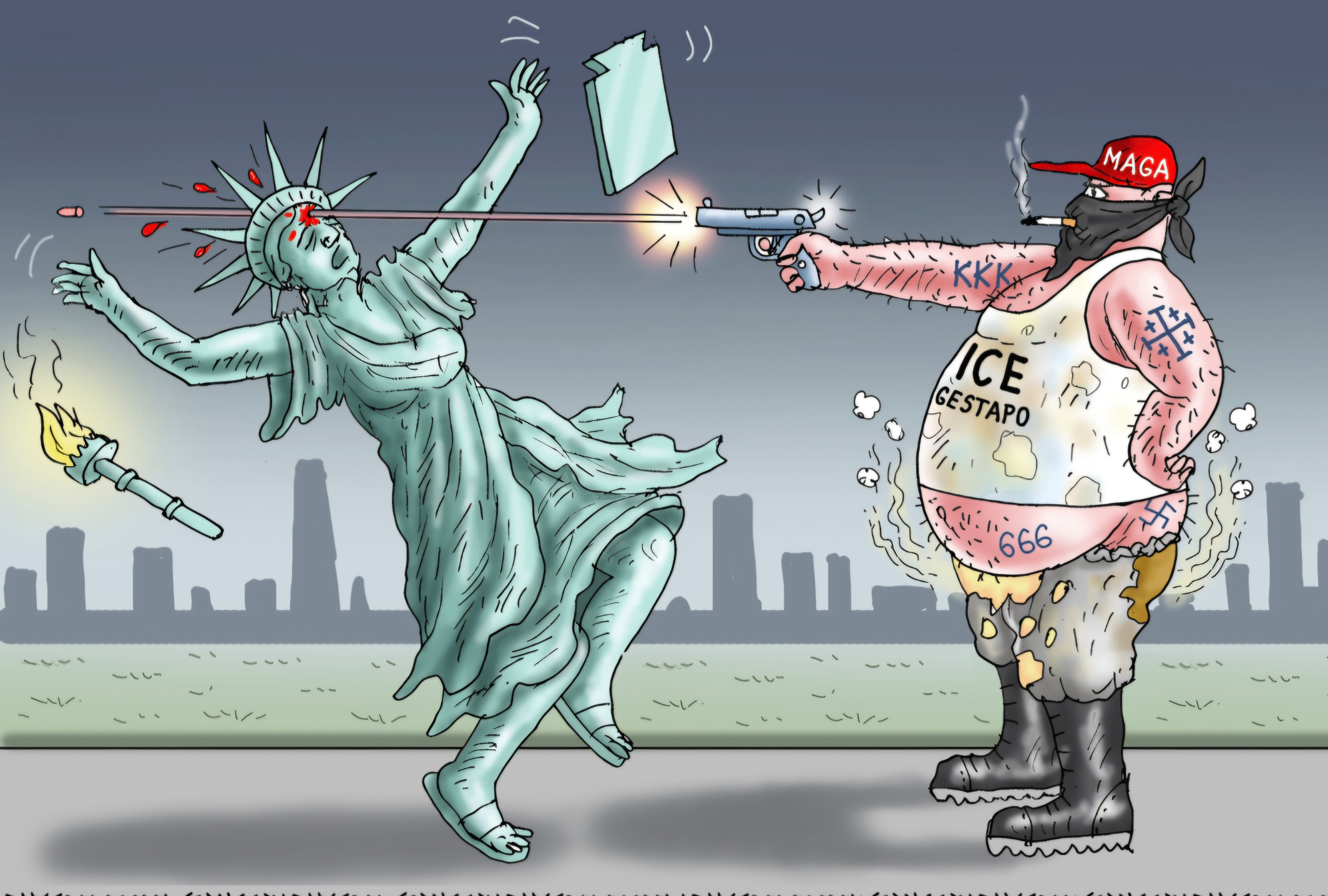 ICE Blank Meme Template