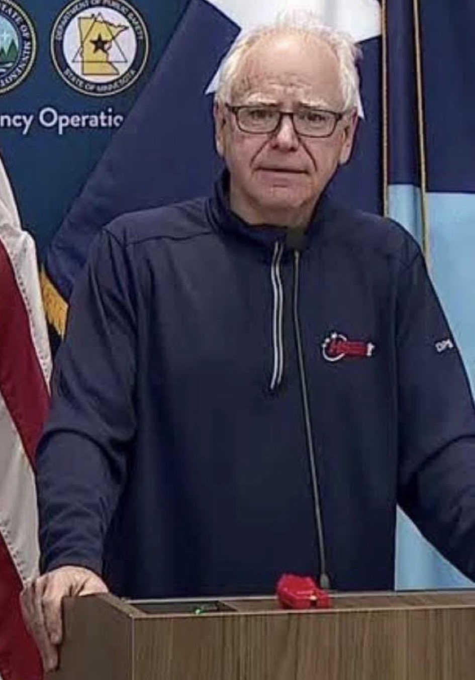 High Quality Tim Walz Blank Meme Template
