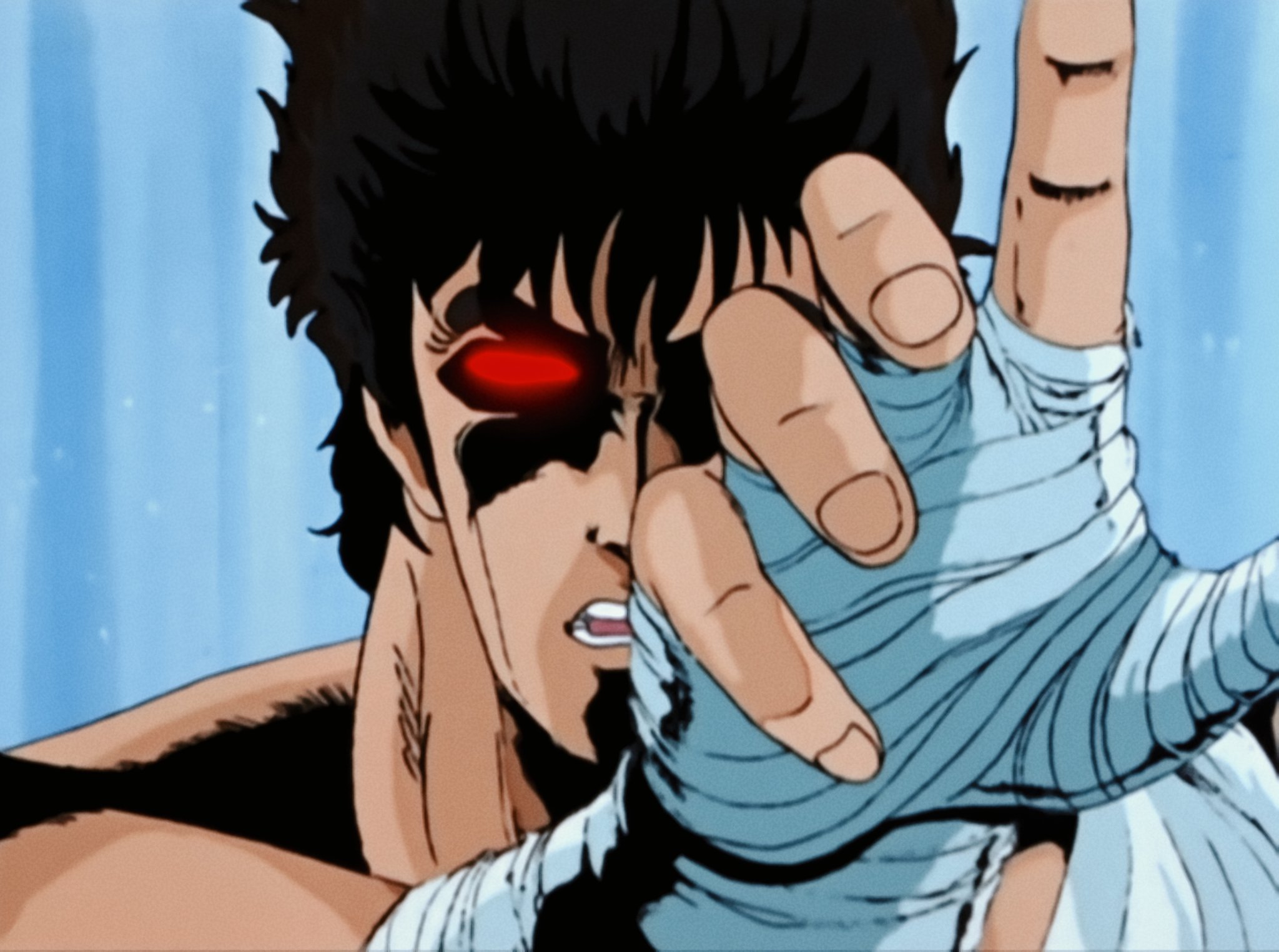 Kenshiro so triggered Blank Meme Template
