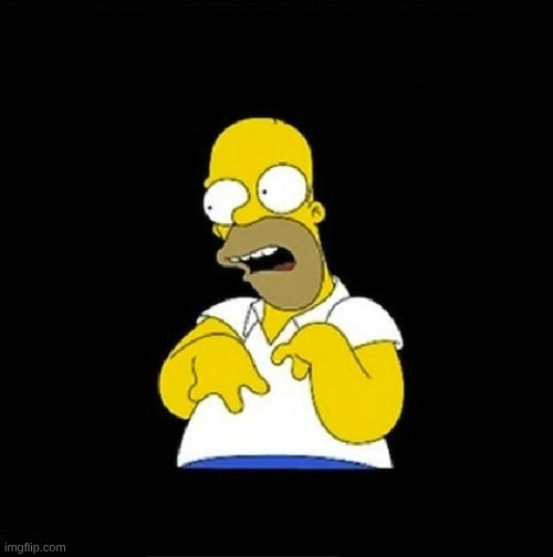 image tagged in homer simpson retarded | made w/ Imgflip meme maker