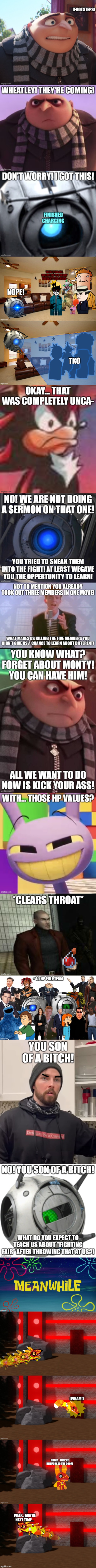 The Battle for Monty, but The New Members Aren't Involved (Part 19) | made w/ Imgflip meme maker