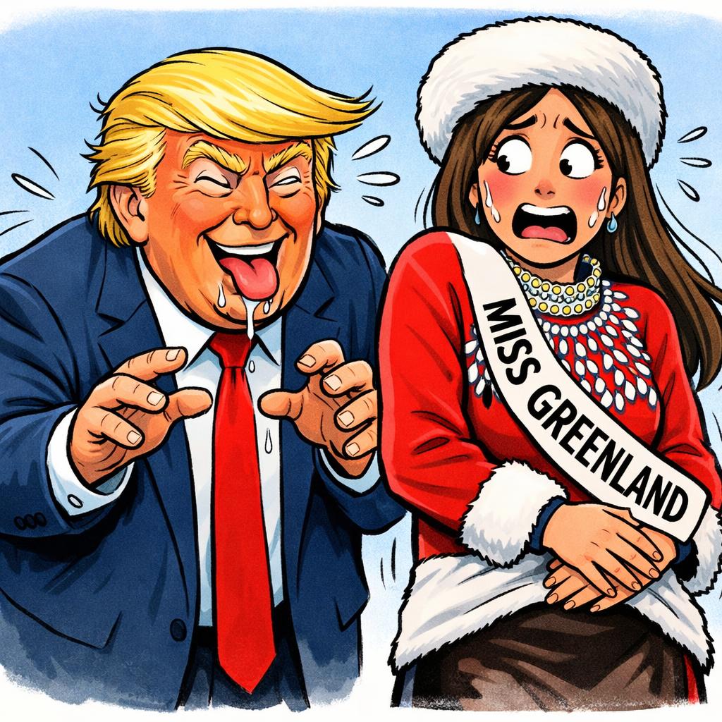 Trump wants Greenland Blank Meme Template