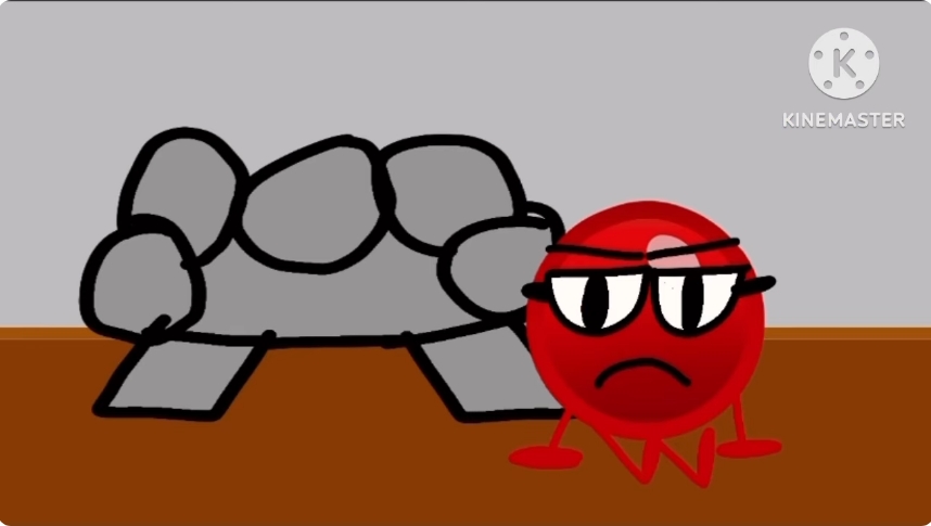 Red Circle Distraught Blank Meme Template