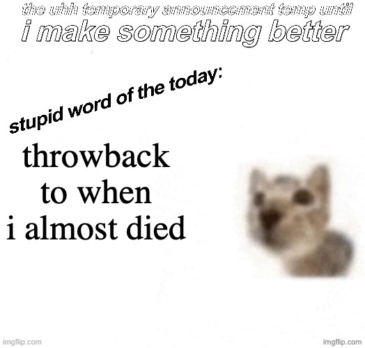 note to my parents that appendicitis is NOT a normal fever and should NEVER be left untreated for a week | throwback to when i almost died | made w/ Imgflip meme maker