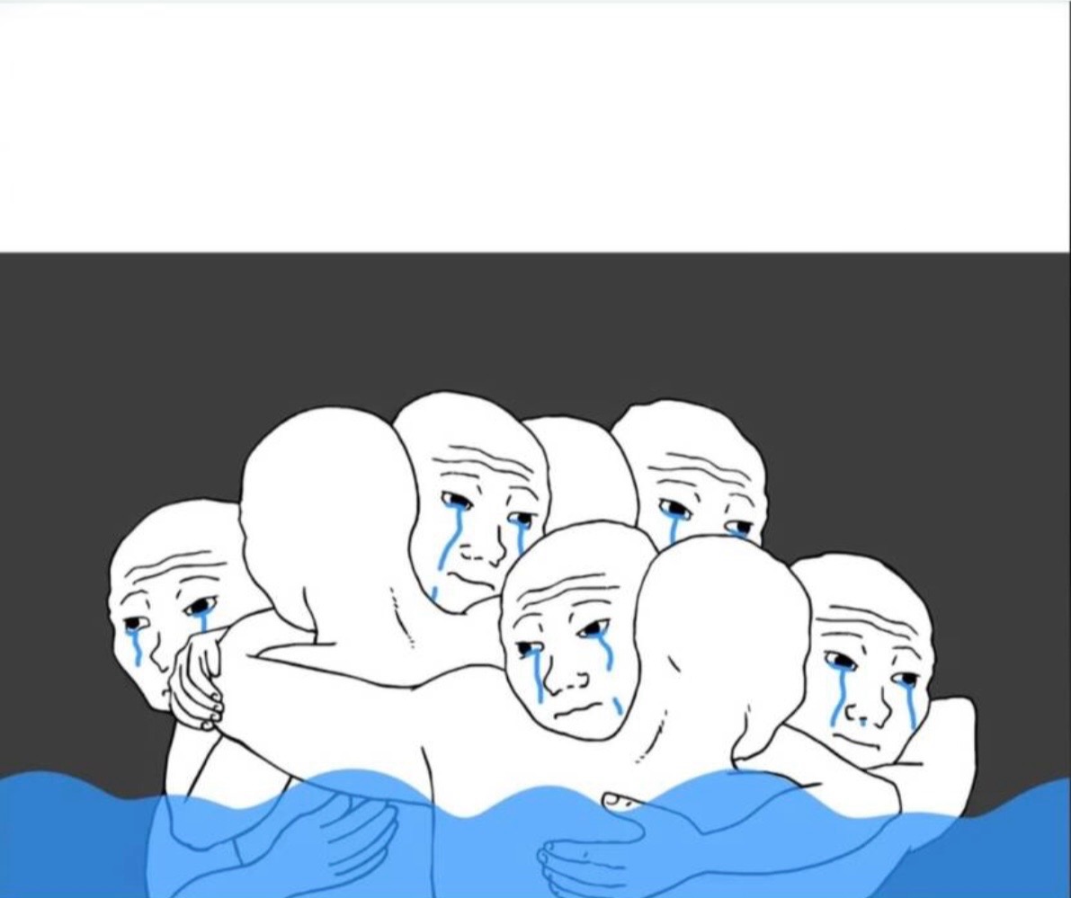 All sad man Blank Meme Template