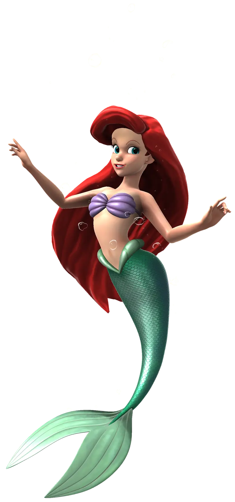 Princess Ariel Blank Meme Template