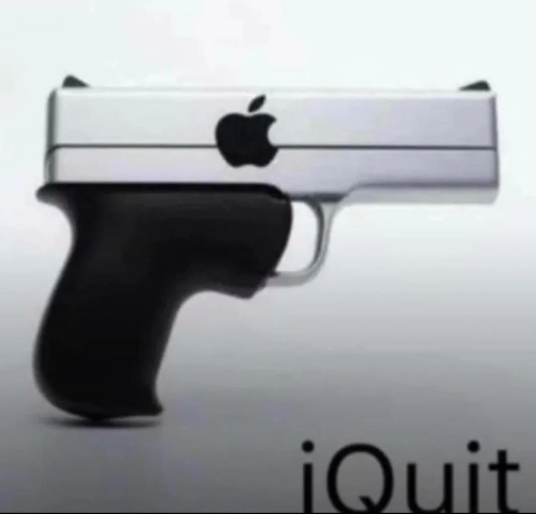 iQuit Blank Meme Template