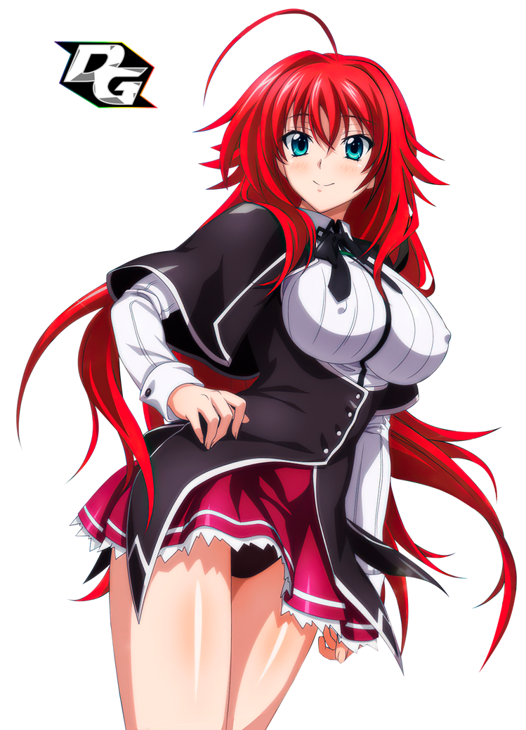 Rias Gremory Render Blank Meme Template