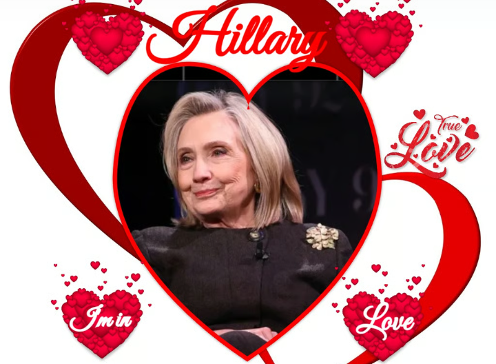 Hillary Clinton I'm in Love Blank Meme Template
