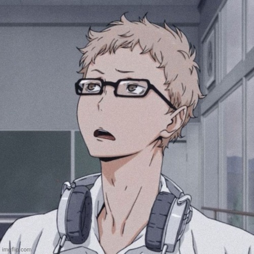 image tagged in tsukishima wondering | made w/ Imgflip meme maker