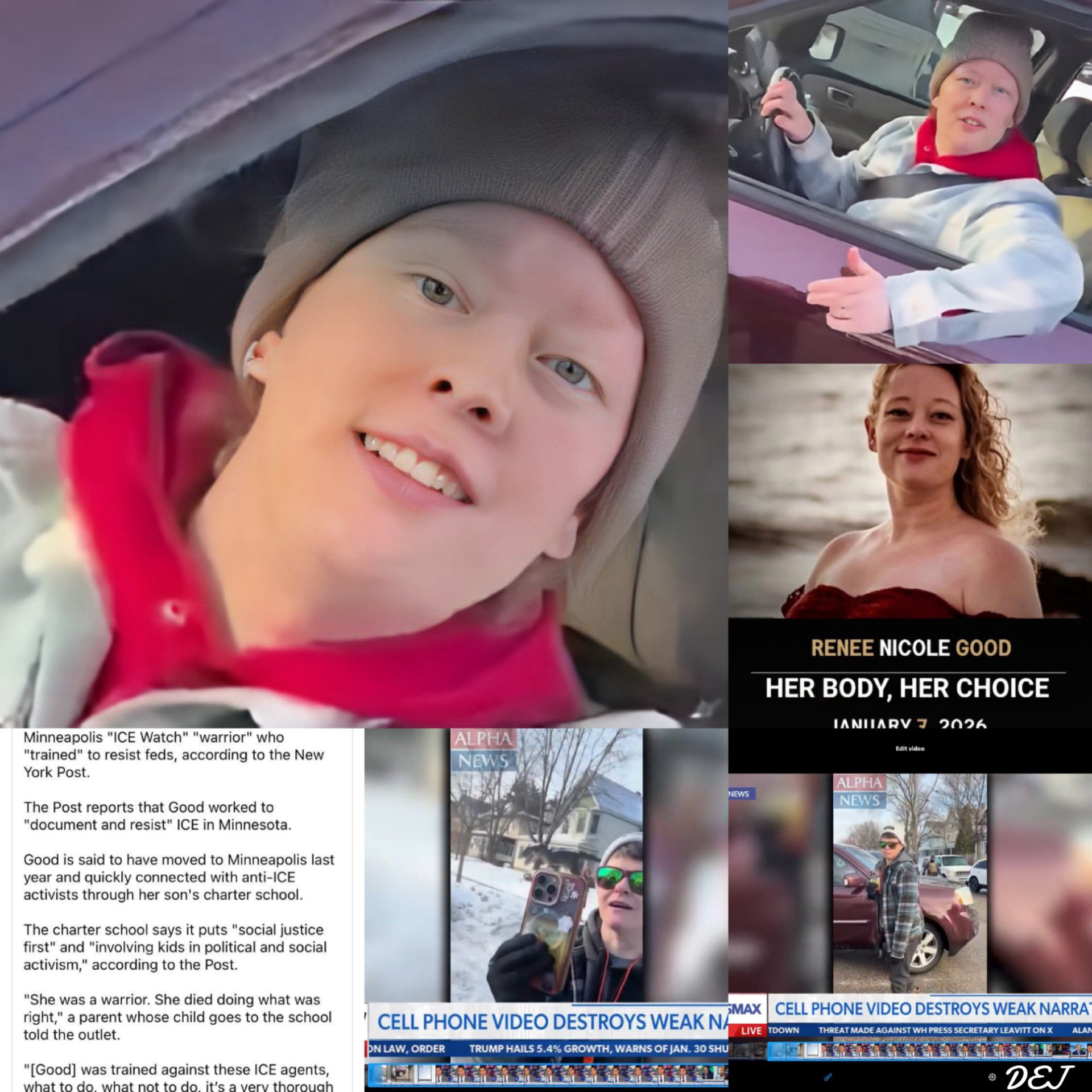 Renee Good Blank Meme Template