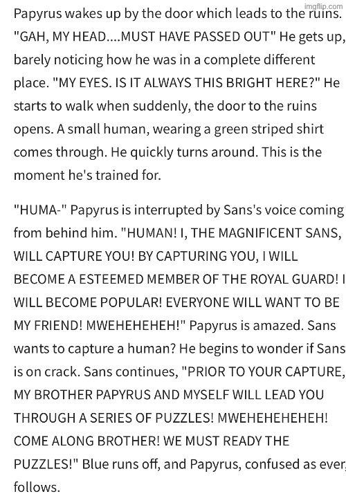 UF papyrus meeting swap!sans is probably the best thing I’ve seen so far | made w/ Imgflip meme maker