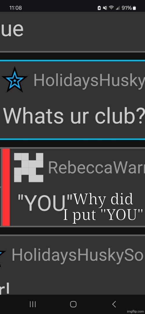 "YOU" | Why did I put "YOU" | image tagged in you | made w/ Imgflip meme maker
