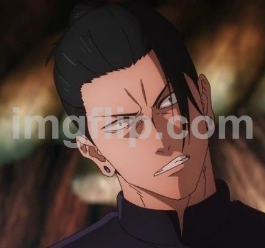 Pissed off Geto | image tagged in pissed off geto | made w/ Imgflip meme maker