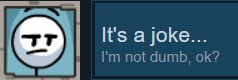 It's a joke | image tagged in it's a joke | made w/ Imgflip meme maker