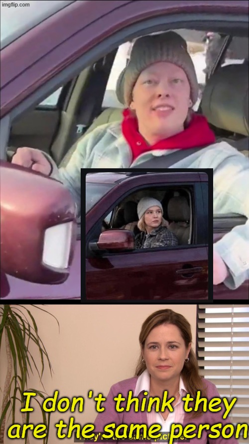 Will the real Renee Good please stand. More reasons to check your sources every time. Renee Good, please stand. Oh, I give up. | I don't think they are the same person | image tagged in renee good,memes,they're the same picture | made w/ Imgflip meme maker