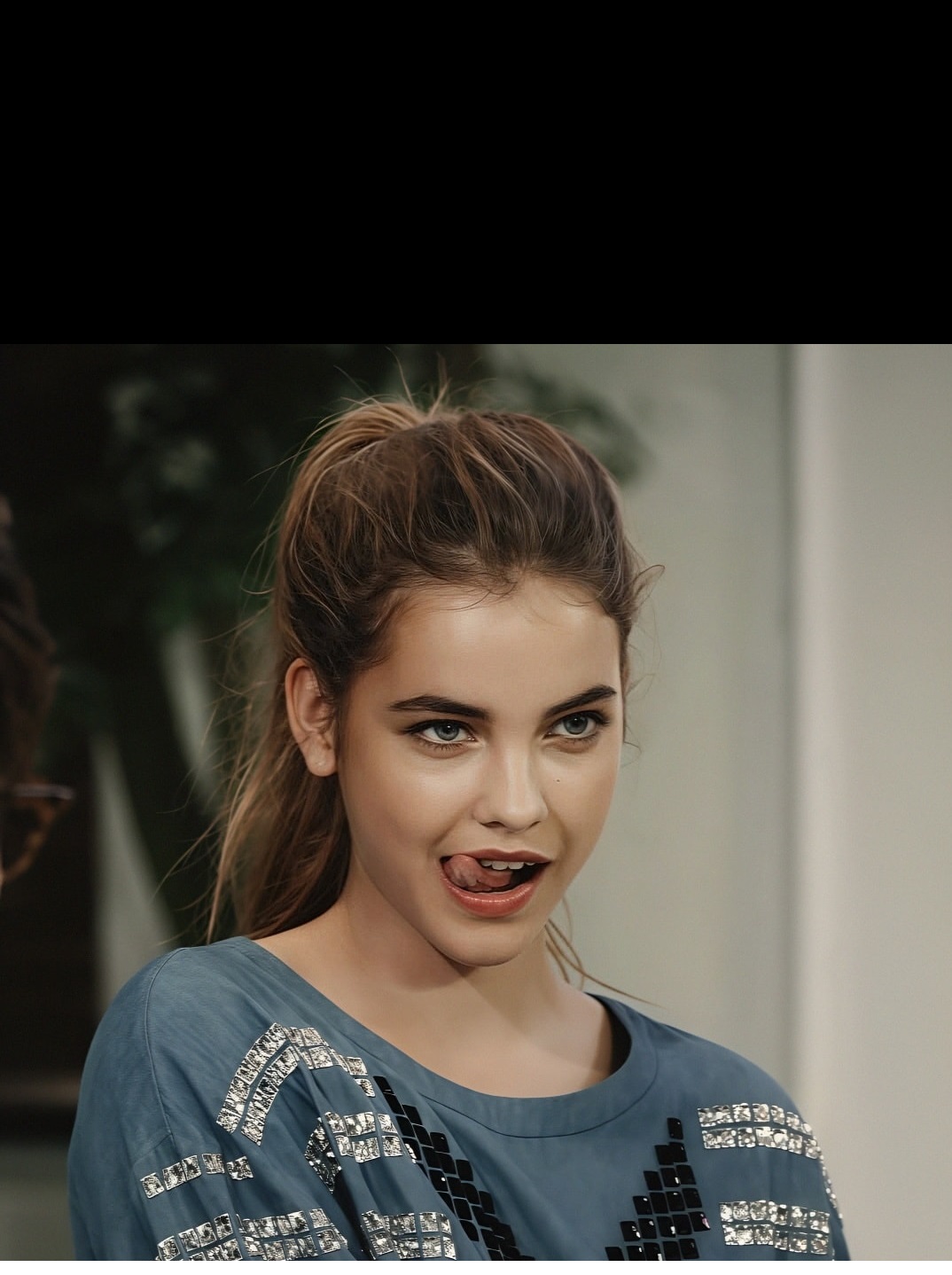 horny Barbara Palvin Blank Meme Template