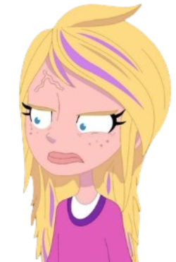 Polly Pocket is angry Blank Meme Template