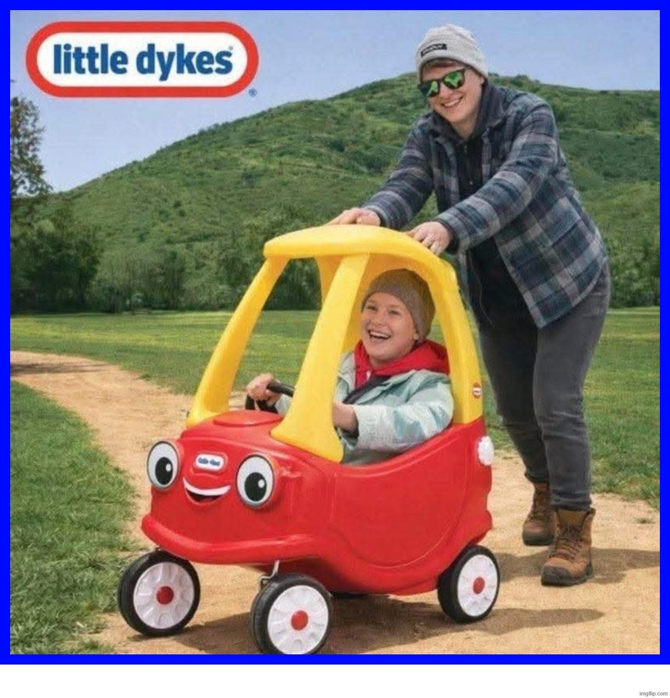 Mad Karma | image tagged in renee macklin good,dykes,instant karma,karma's a bitch,mad karma,lgbtq stream account profile | made w/ Imgflip meme maker