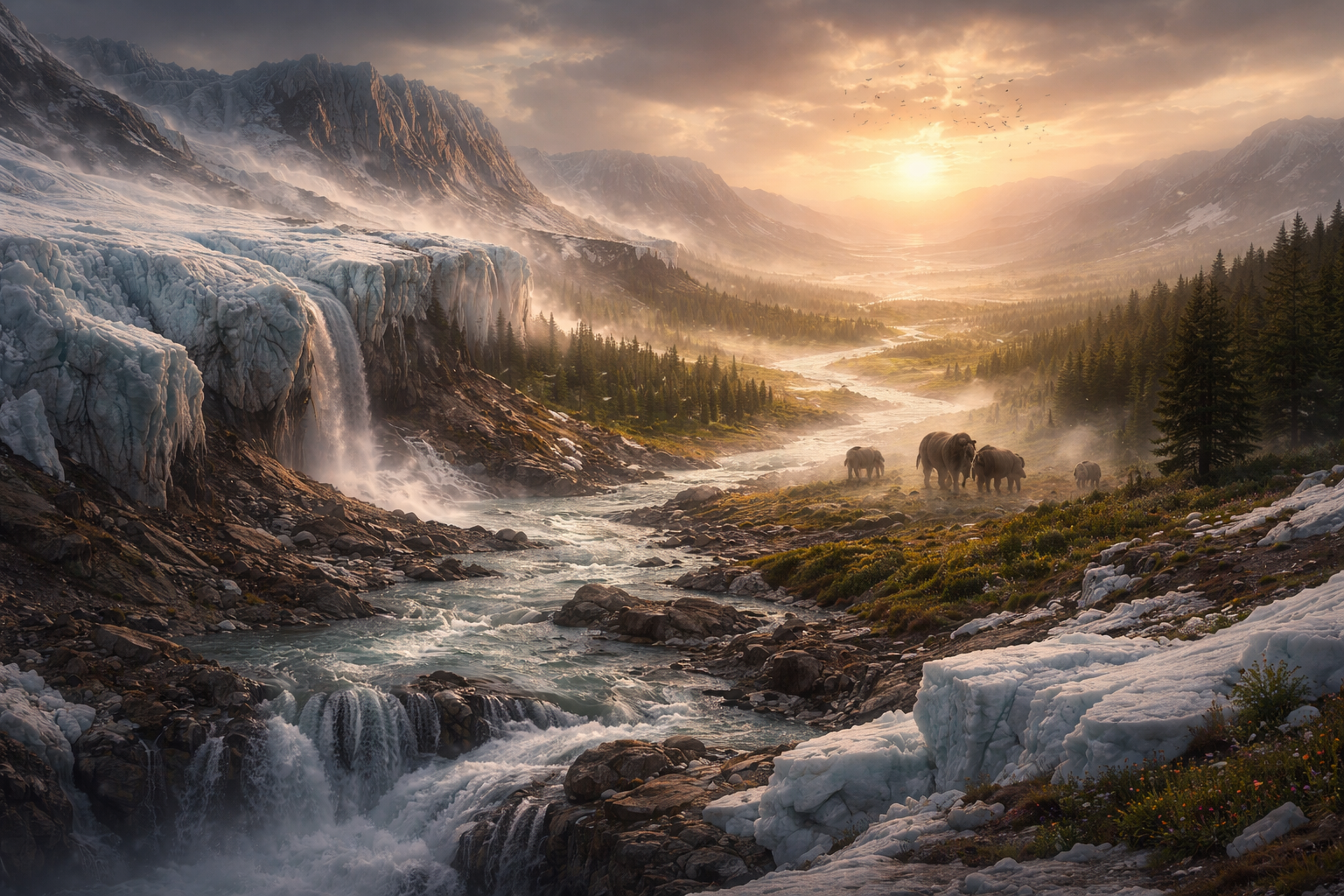 End of Ice Age Blank Meme Template