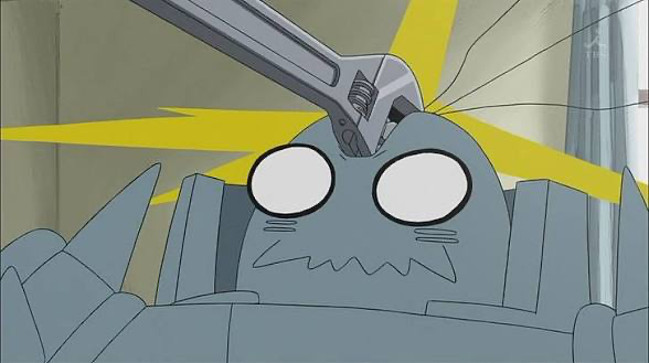 Al hit by a Wrench Blank Meme Template