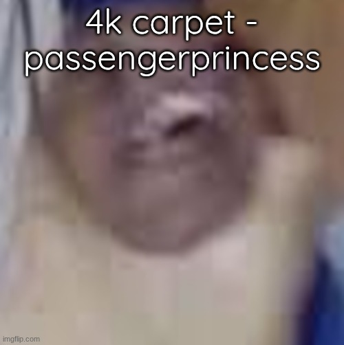 Choking child | 4k carpet - passengerprincess | image tagged in choking child | made w/ Imgflip meme maker