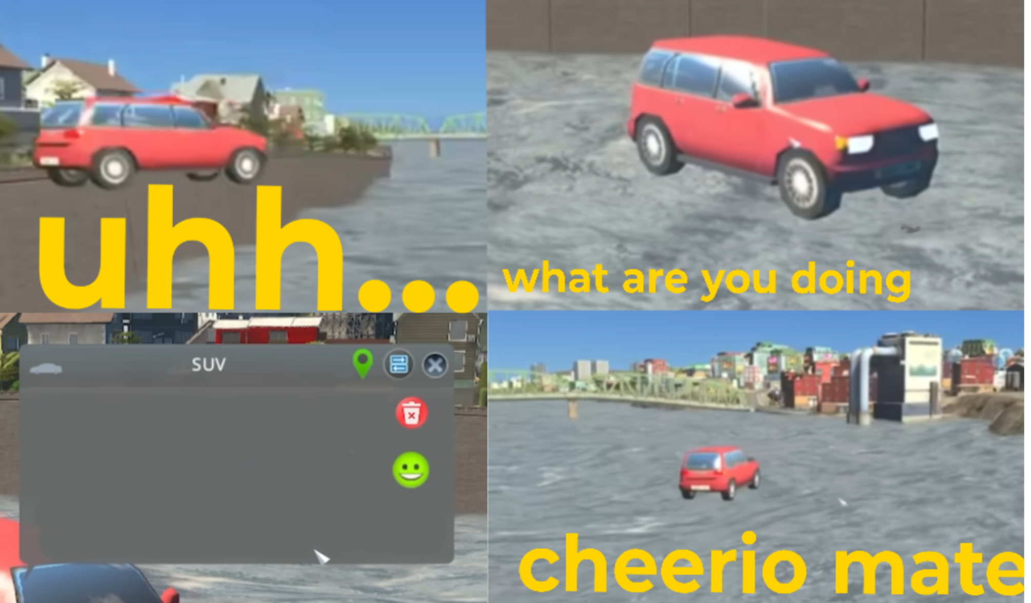 Cheerio mate Blank Meme Template