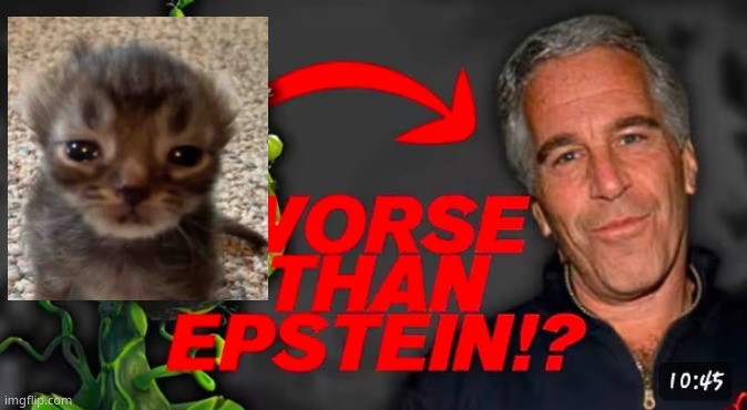 Worse Than Epstein | image tagged in worse than epstein | made w/ Imgflip meme maker