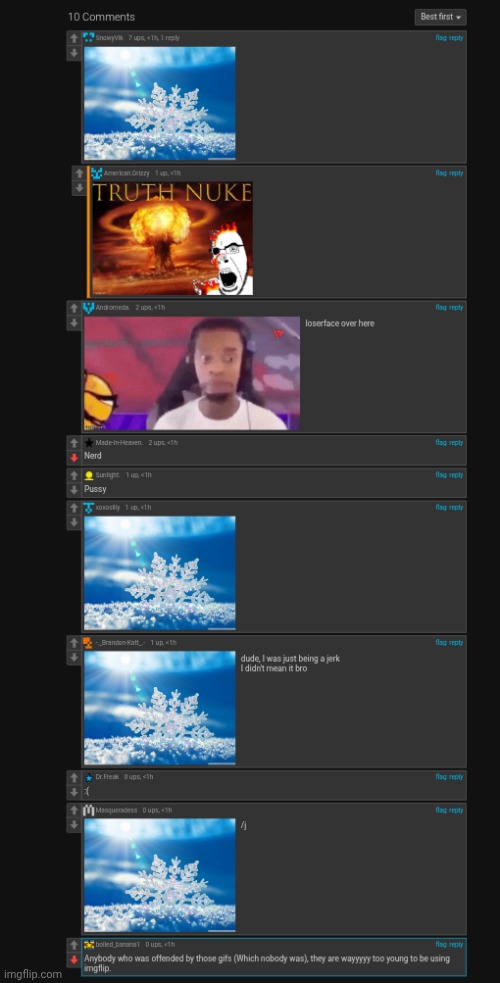 did they actually not expect the posts to get removed or are they just mad | made w/ Imgflip meme maker