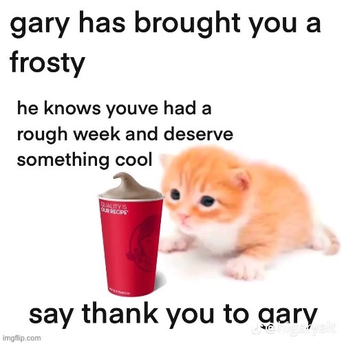 upvote for gary | made w/ Imgflip meme maker