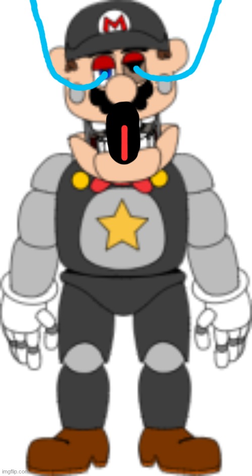 Lefty Mario | image tagged in lefty mario | made w/ Imgflip meme maker
