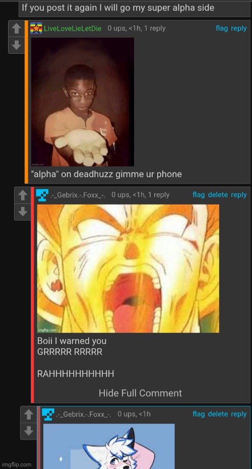 Super alpha mode | made w/ Imgflip meme maker