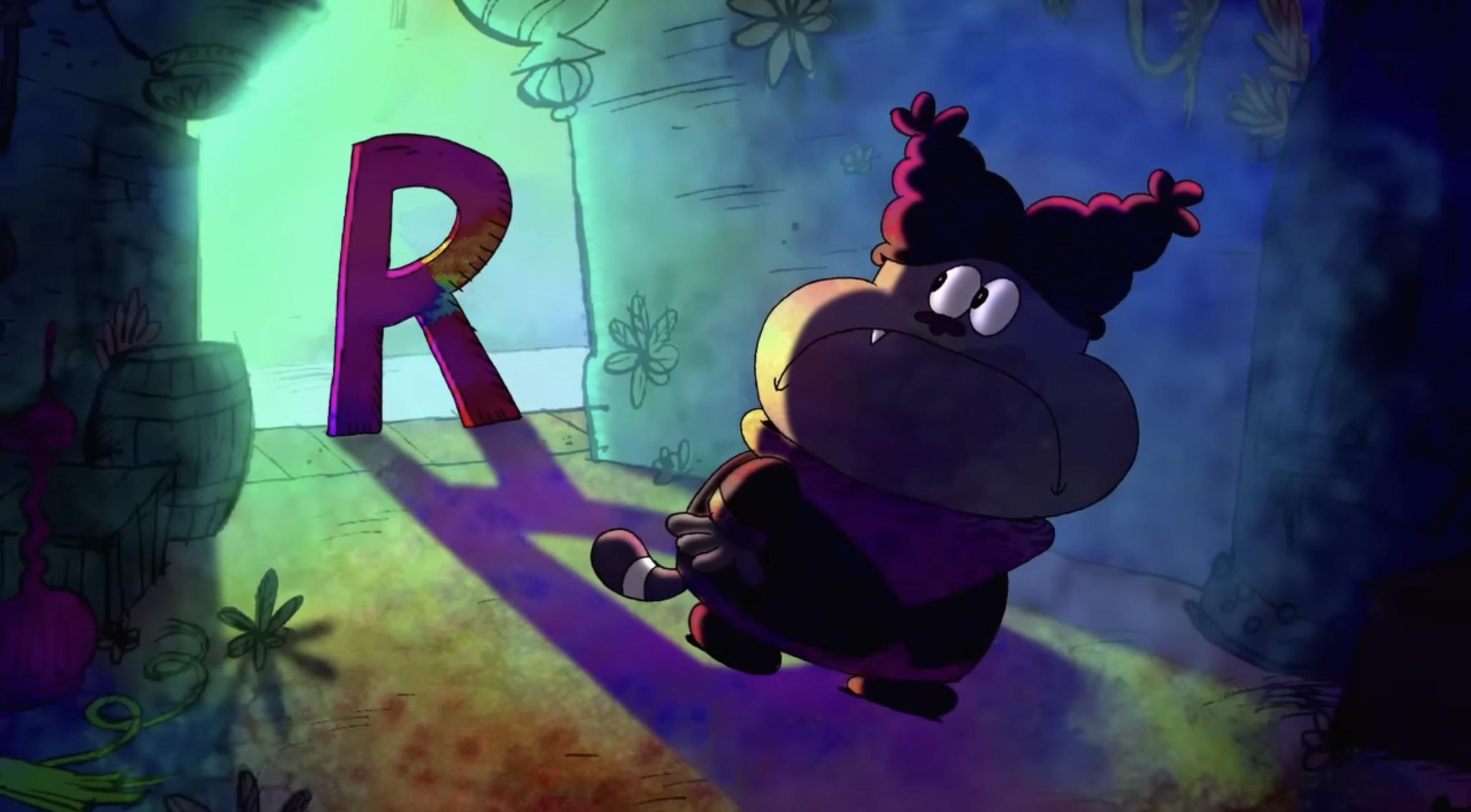chowder, R, 'R' so big Blank Meme Template