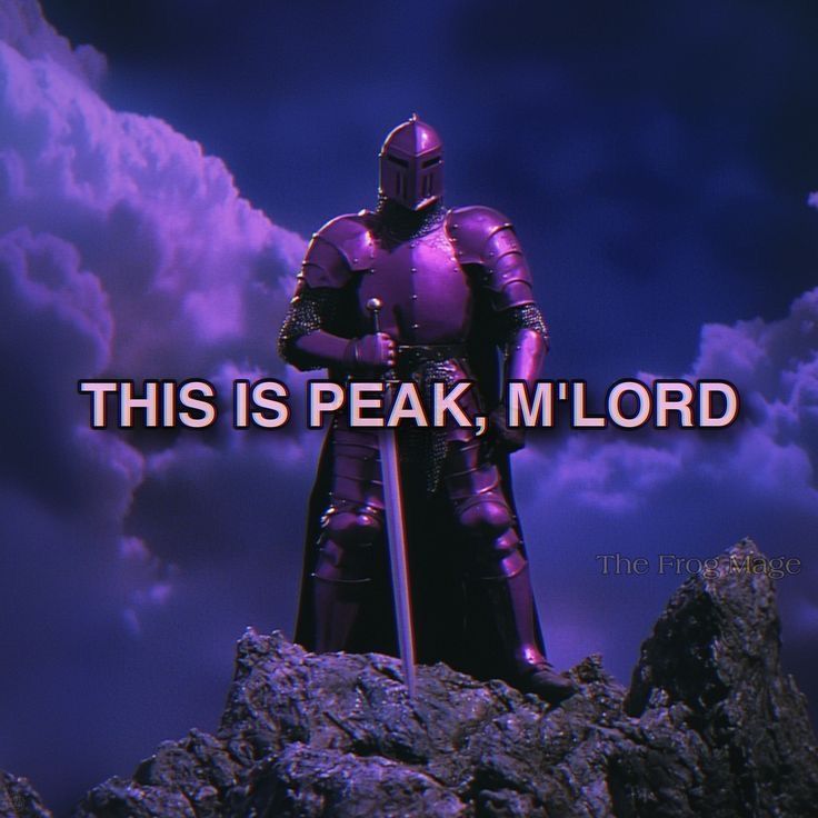 This is Peak Blank Meme Template