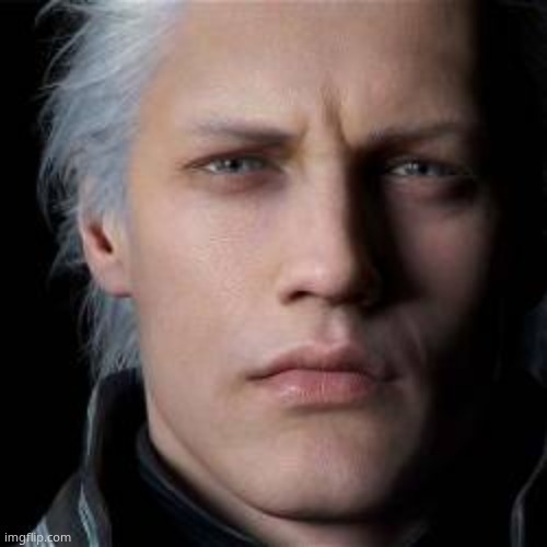Vergil | image tagged in vergil | made w/ Imgflip meme maker