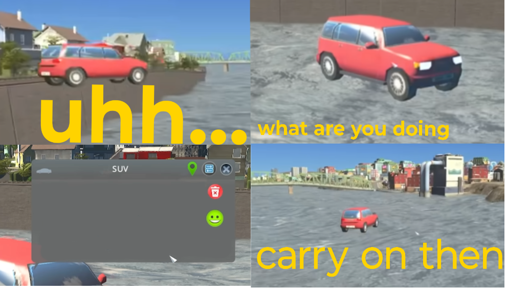 Carry on car Blank Meme Template