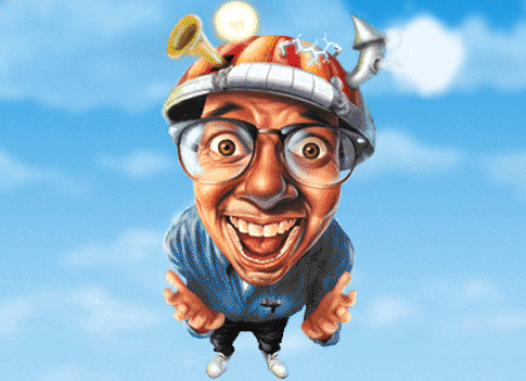 High Quality smart games guy going yeah Blank Meme Template