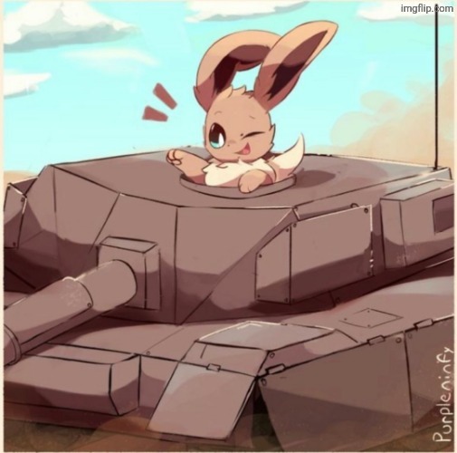 Eevee (+Tank) | made w/ Imgflip meme maker