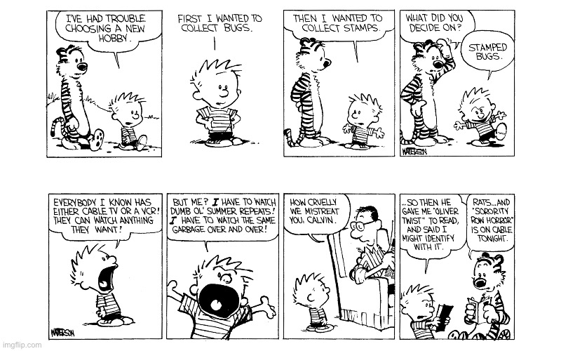 image tagged in calvin and hobbes,comics | made w/ Imgflip meme maker