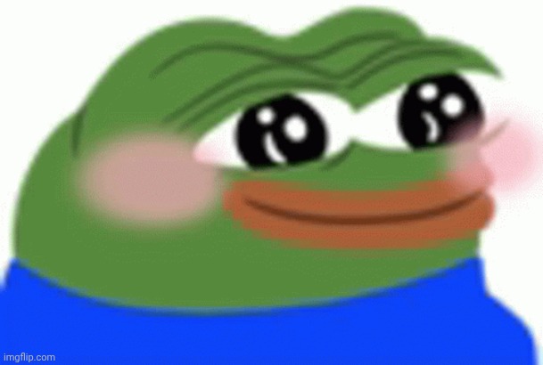 peepo blush | image tagged in peepo blush | made w/ Imgflip meme maker