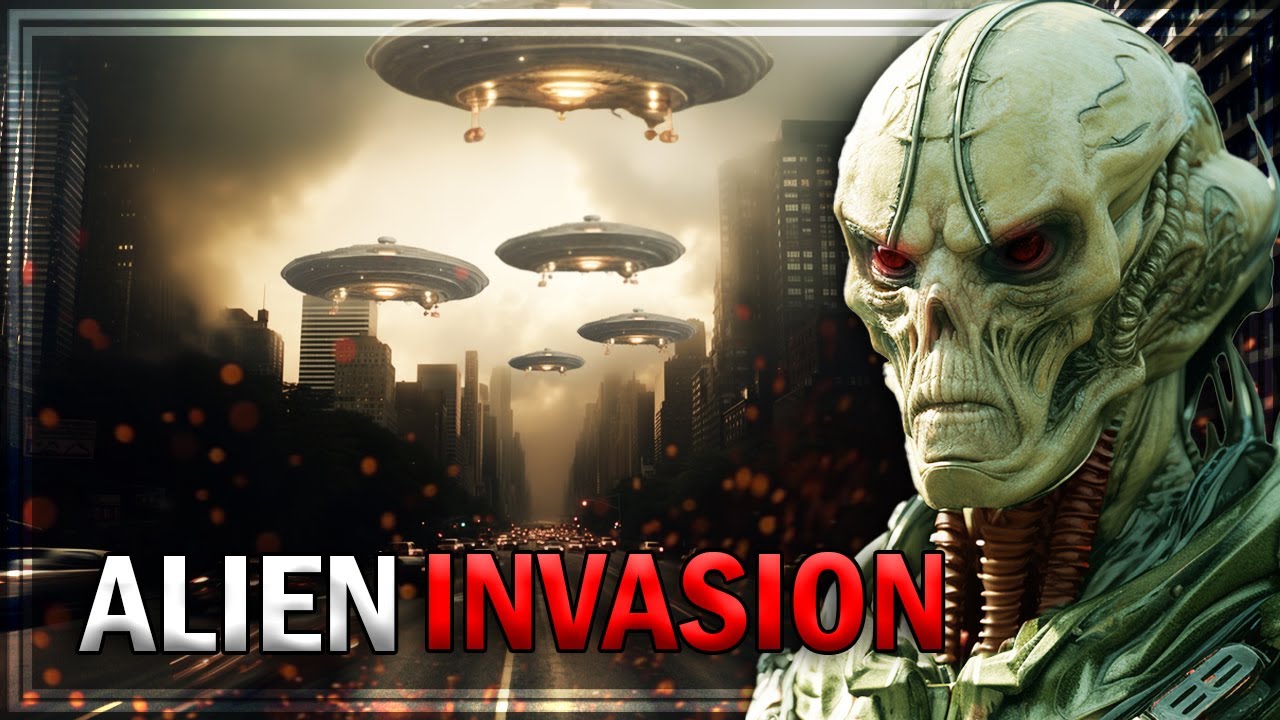 Alien Invasion Blank Meme Template