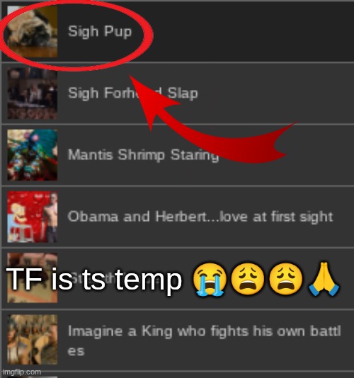 TF is ts temp 😭😩😩🙏 | made w/ Imgflip meme maker