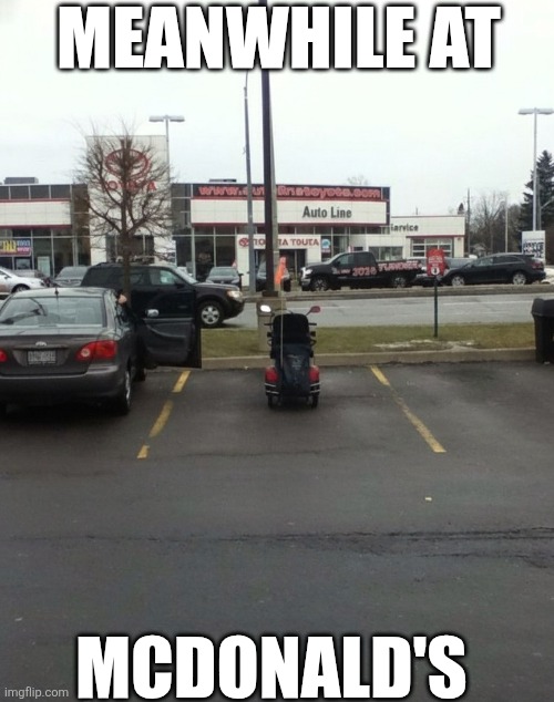 Meanwhile At McDonald's | MEANWHILE AT; MCDONALD'S | image tagged in chrisjoines1 | made w/ Imgflip meme maker