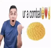 ur a cornball Blank Meme Template